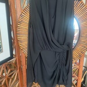 All Saints Draped & Rouched DropWaist LBD